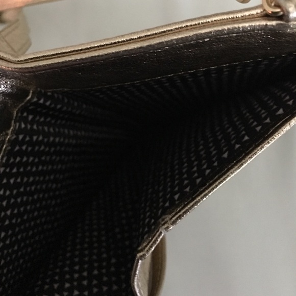 Antik Kraft Metallic Gold Wallet, Phone Clutch - Picture 5 of 7